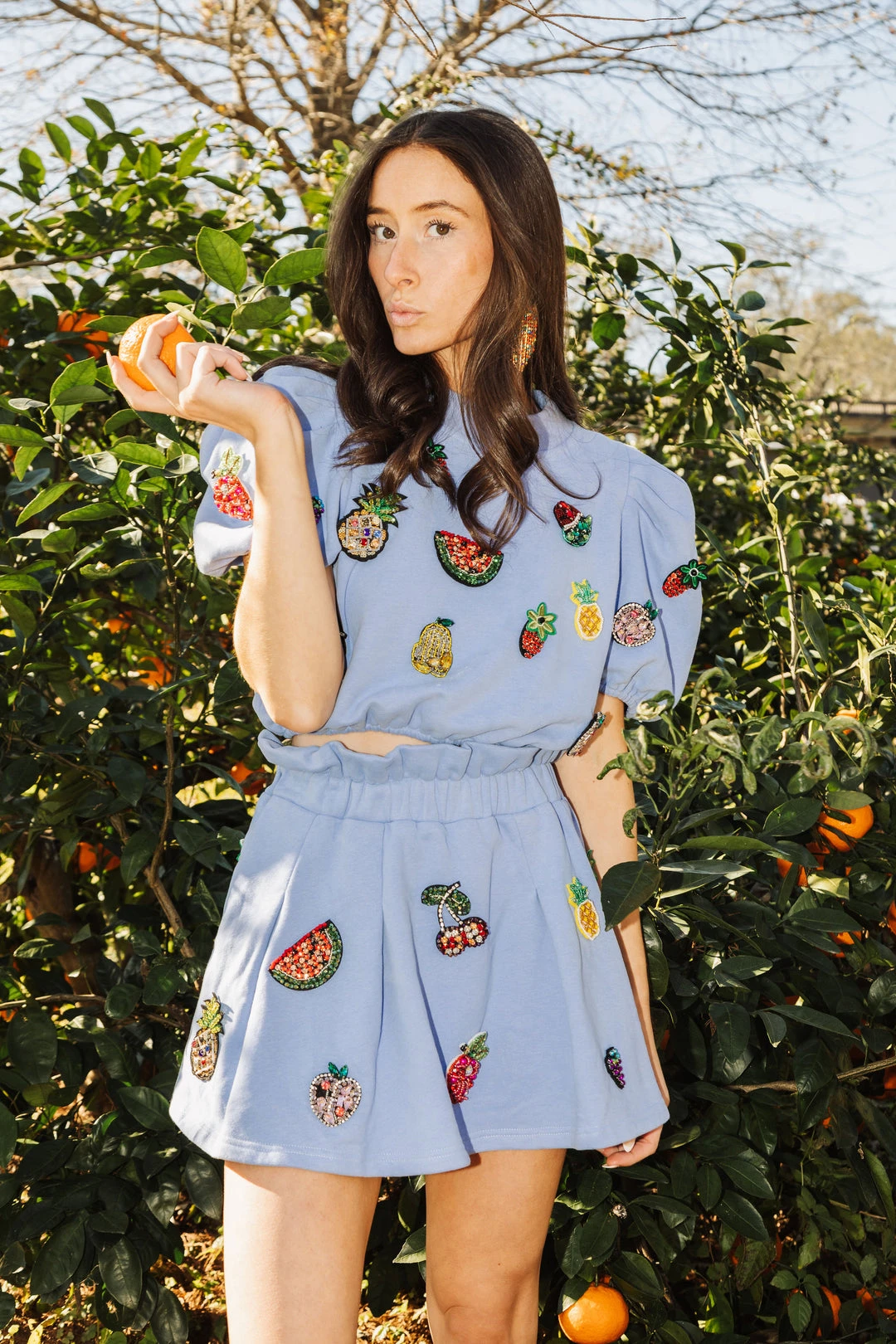 Queen Of Sparkles 3D Fruit Skort 4 Queen Of Sparkles 3D Fruit Skort