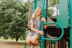 Queen Of Sparkles Kids Black Butterfly Ruffle Tank Princess Of Sparkles